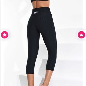 Booty by Brabants Croco Skin Cropped Leggings